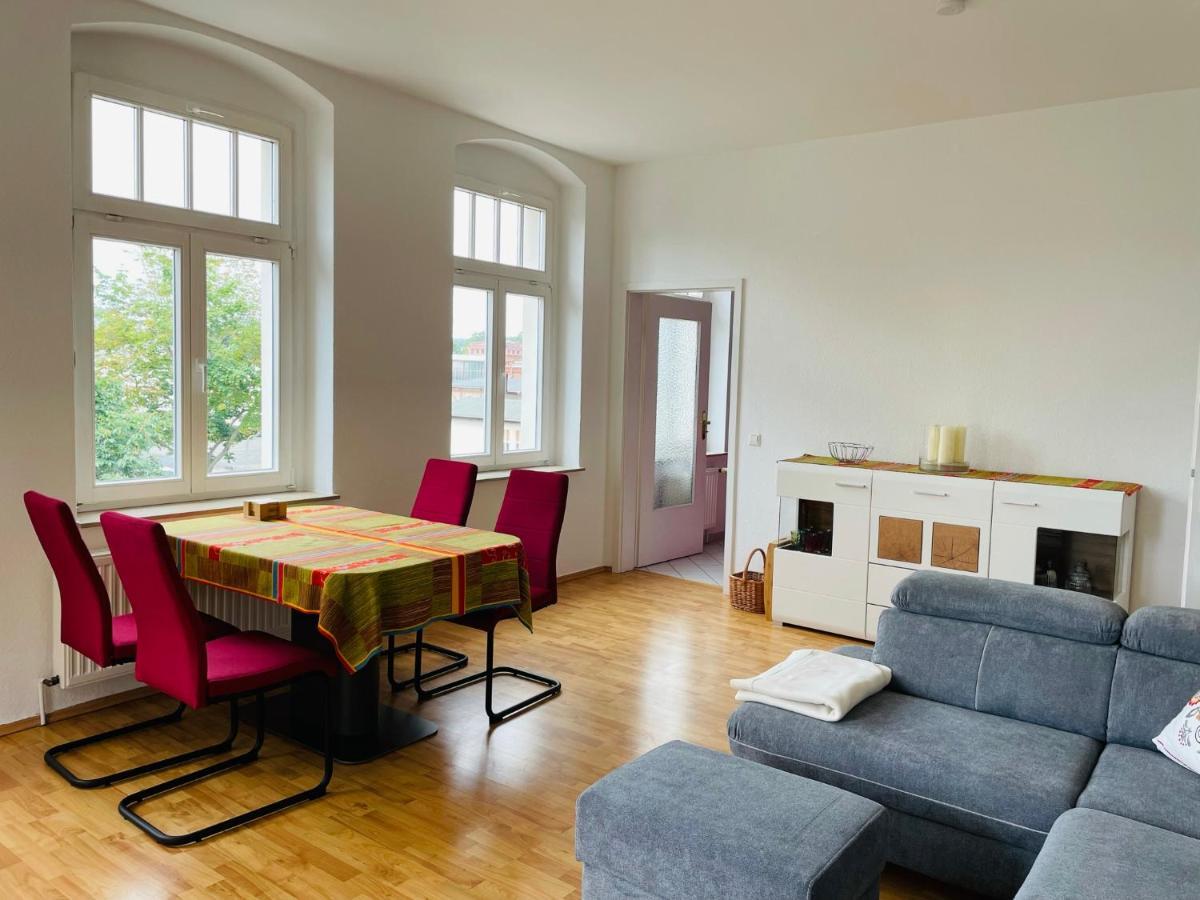 "Glueck Auf" Lichtdurchflutete Schicke Ferienwohnung In Zwickau Ngoại thất bức ảnh