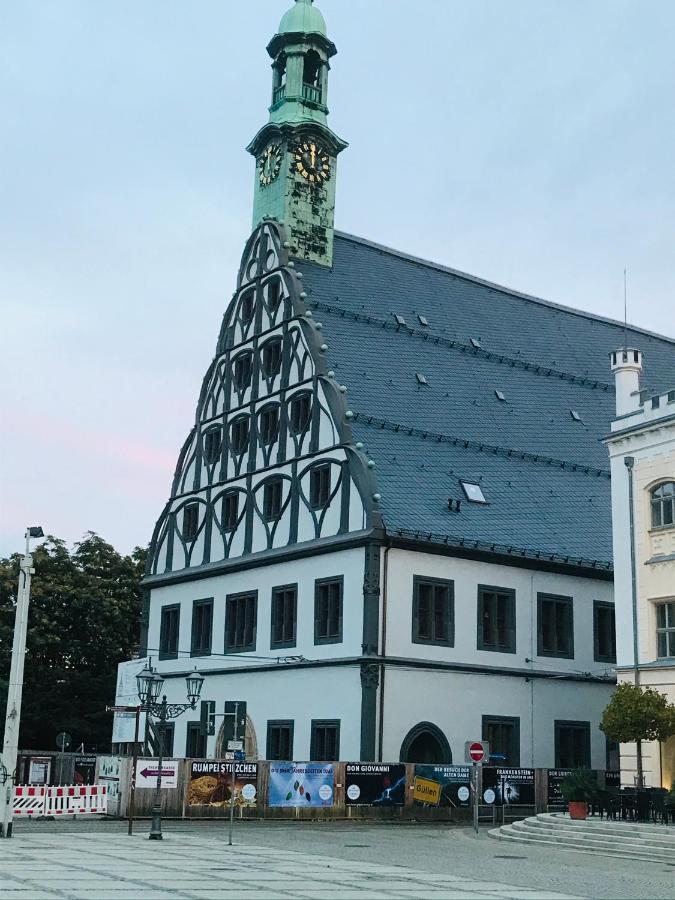 "Glueck Auf" Lichtdurchflutete Schicke Ferienwohnung In Zwickau Ngoại thất bức ảnh
