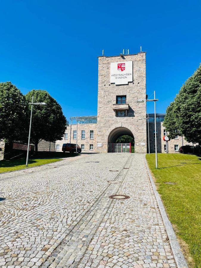 "Glueck Auf" Lichtdurchflutete Schicke Ferienwohnung In Zwickau Ngoại thất bức ảnh